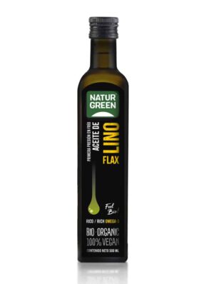 NATUR GREEN LINO 500ml front 1060x800px